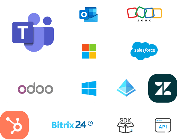 Robust and ready-made IP PBX integrations Yeastar P-Series IP PBX integrations