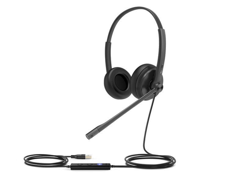 [UH34 Lite Dual Teams] Yealink UH34 Lite USB Wired Dual Teams Headset